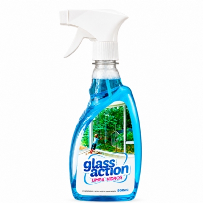 Limpa vidros c/ borrifador 500ml