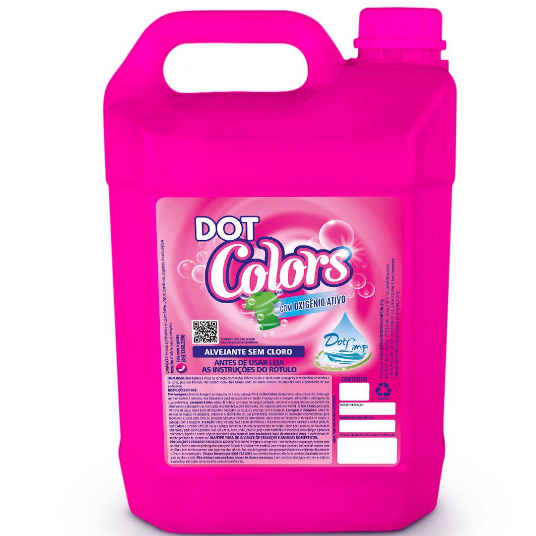 Alvejante para Roupas Coloridas e Brancas